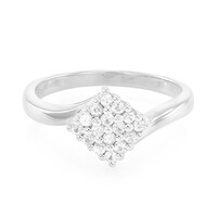 Anillo en plata con Zafiro blanco