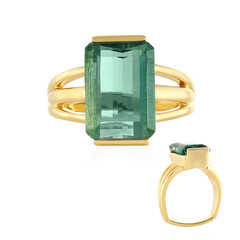Anillo en plata con Fluorita de Esperanza