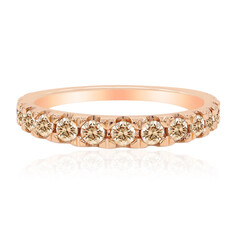 Anillo en oro con Diamante rosa de Francia SI