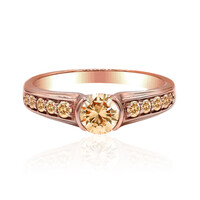 Anillo en oro con Diamante rosa de Francia de Argyle VS1