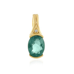 Colgante en plata con Fluorita de Esperanza