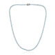 Collar en plata con Topacio azul cielo