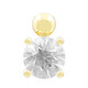 Colgante en oro con Zircón (de Melo)