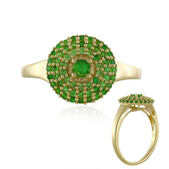 Anillo en oro con Tsavorita (Adela Gold)