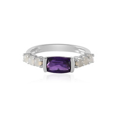 Anillo en plata con Amatista (KM by Juwelo)