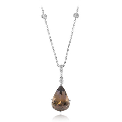 Collar en oro con Tanzanita sin calentar (CIRARI)
