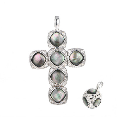 Colgante en plata con Nácar