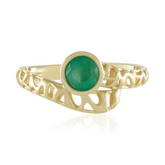 Anillo en oro con Esmeralda de Zambia (Ornaments by de Melo)