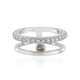 Anillo en plata con Diamante I3 champán (de Melo)