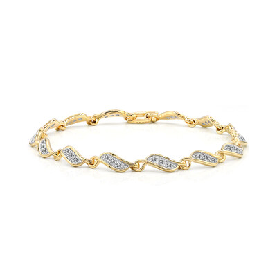 Brazalete en oro con Diamante SI2 (G)  (Annette)