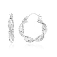 Pendientes en plata con Zircón
