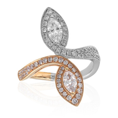 Anillo en oro con Diamante rosa I1 (CIRARI)
