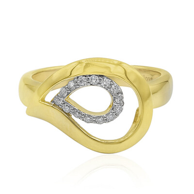 Anillo en plata con Diamante I1 (G) (Annette)