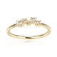 Anillo en plata con Topacio blanco