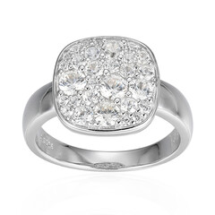 Anillo en plata con Zircón(Adela Silber)