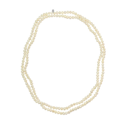 Collar en plata con Perla Freshwater (TPC)