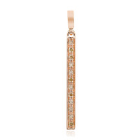 Colgante en oro con Diamante rosa de Francia de Argyle SI1
