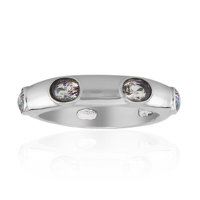 Anillo en plata con Cuarzo místico