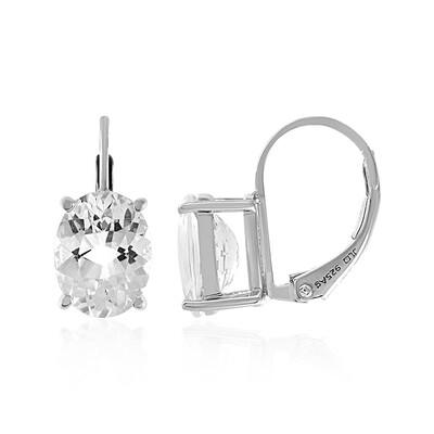 Pendientes en plata con Danburita