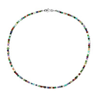 Collar en plata con Malaquita