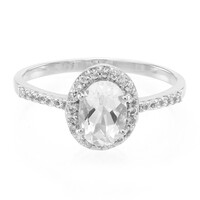 Anillo en plata con Goshenita
