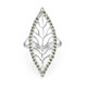 Anillo en plata con Diamante fantasía