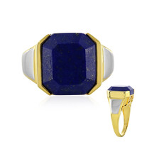 Anillo de hombre en plata con Lapislázuli
