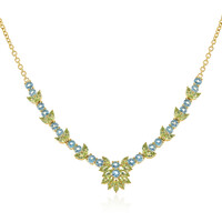 Collar en plata con Peridoto