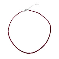 Collar en plata con Rubí de Mozambique