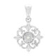 Colgante en plata con Turmalina Paraíba