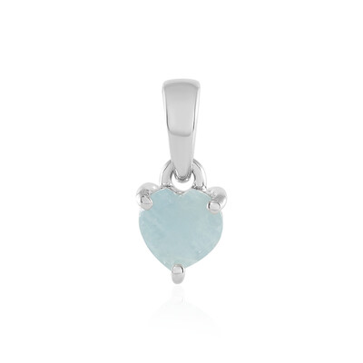 Colgante en plata con Aguamarina