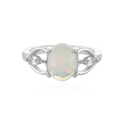 Anillo en plata con Ópalo de Welo