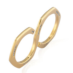 Anillo en plata con Zircón (de Melo)