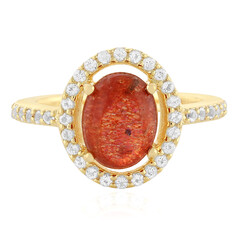 Anillo en plata con Piedra del sol