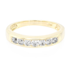 Anillo de hombre en oro con Zircón