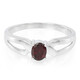 Anillo en plata con Rodolita de Brasil