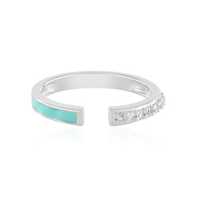 Anillo en plata con Zircón