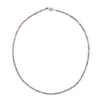 Collar en plata con Amatista