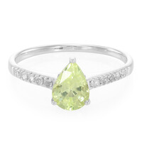 Anillo en plata con Crisoberilo