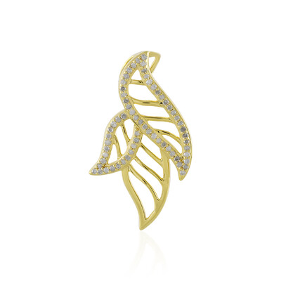 Colgante en plata con Diamante I4 (J)