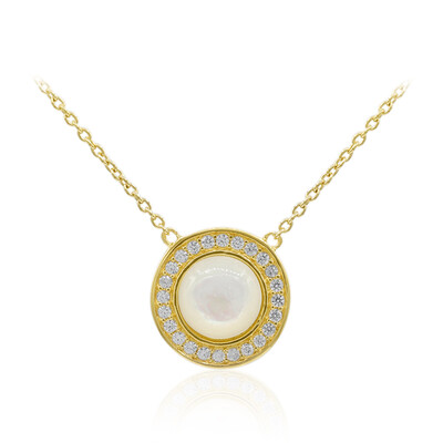 Collar en plata con Nácar
