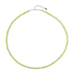 Collar en plata con Peridoto