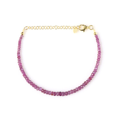 Brazalete en plata con Rubí de Tanzania
