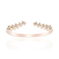 Anillo en oro con Diamante rosa de Francia de Argyle SI1