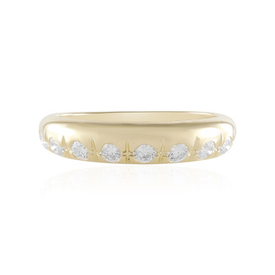Anillo en oro con Diamante IF (G)  (de Melo)