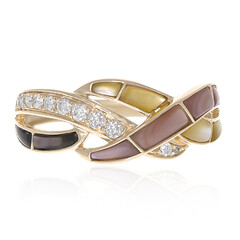 Anillo en oro con Nácar (CIRARI)