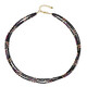 Collar en plata con Hematita dorada