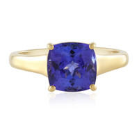 Anillo en oro con Tanzanita AAA