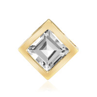 Colgante en plata con Topacio blanco
