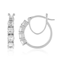 Pendientes en plata con Danburita